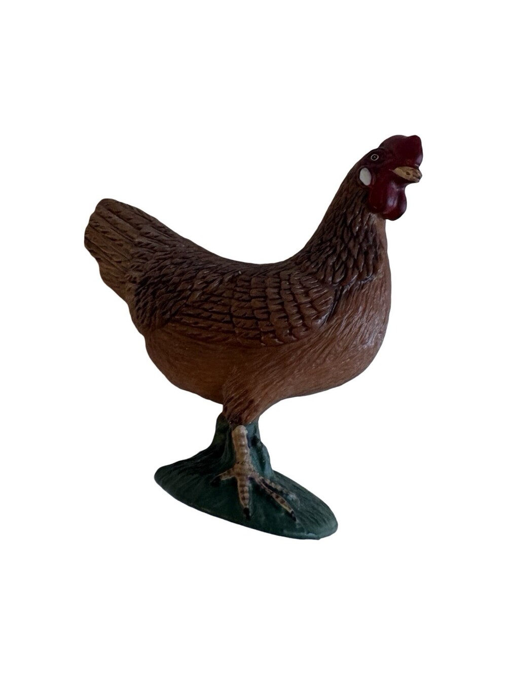 Schleich BROWN HEN Chicken Farm Animal Collectible Toy 73527 Retired